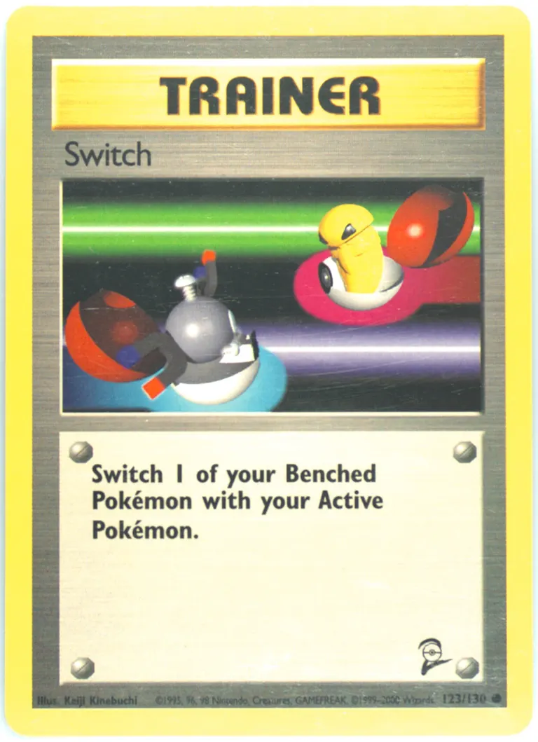 Switch card photo