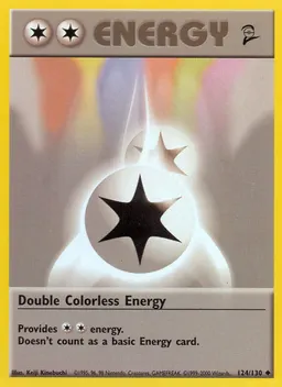 Double Colorless Energy card photo