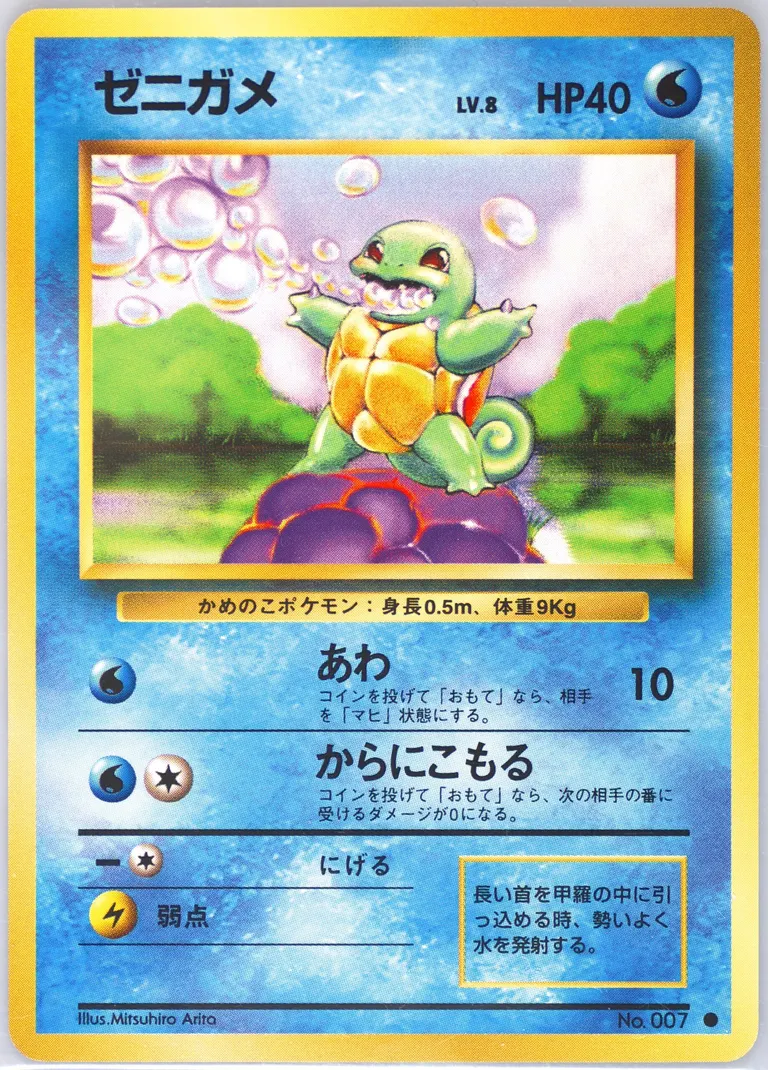 Squirtle card photo