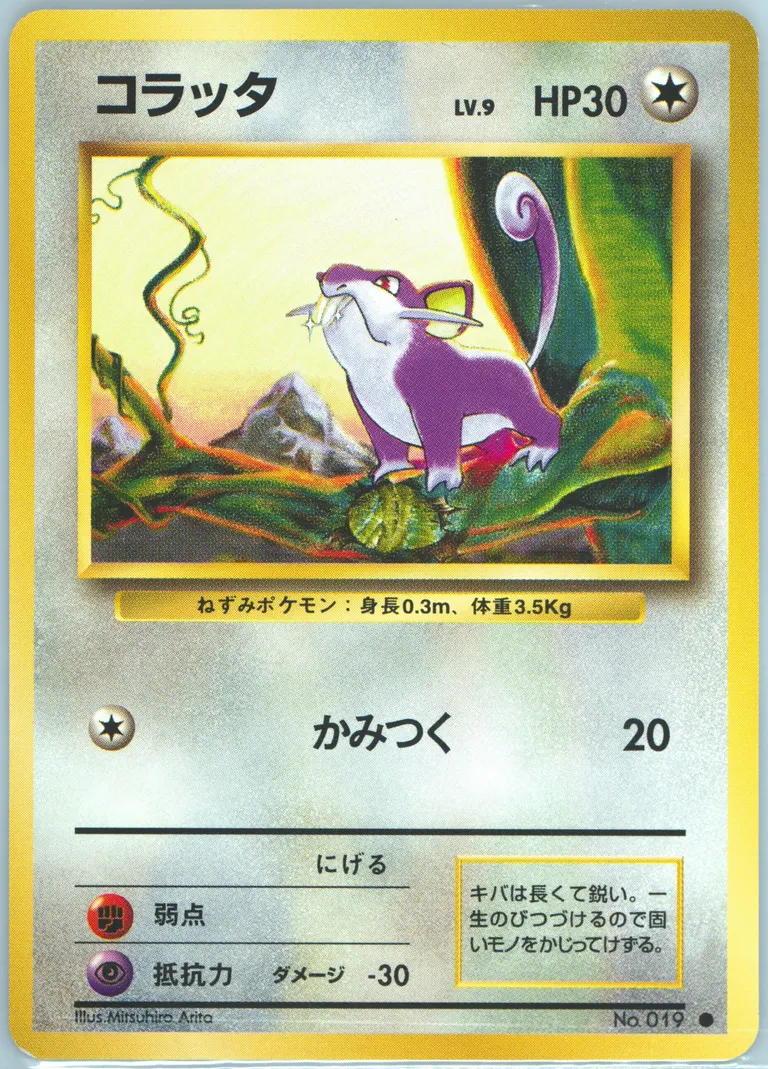Rattata card photo