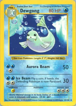 Dewgong #25