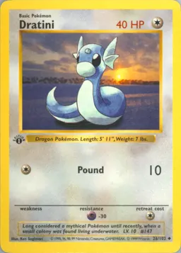 Dratini card photo