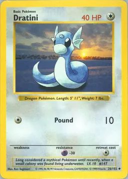 Dratini card photo