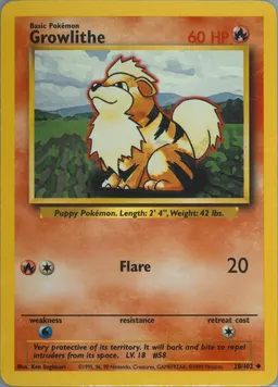 Growlithe #28