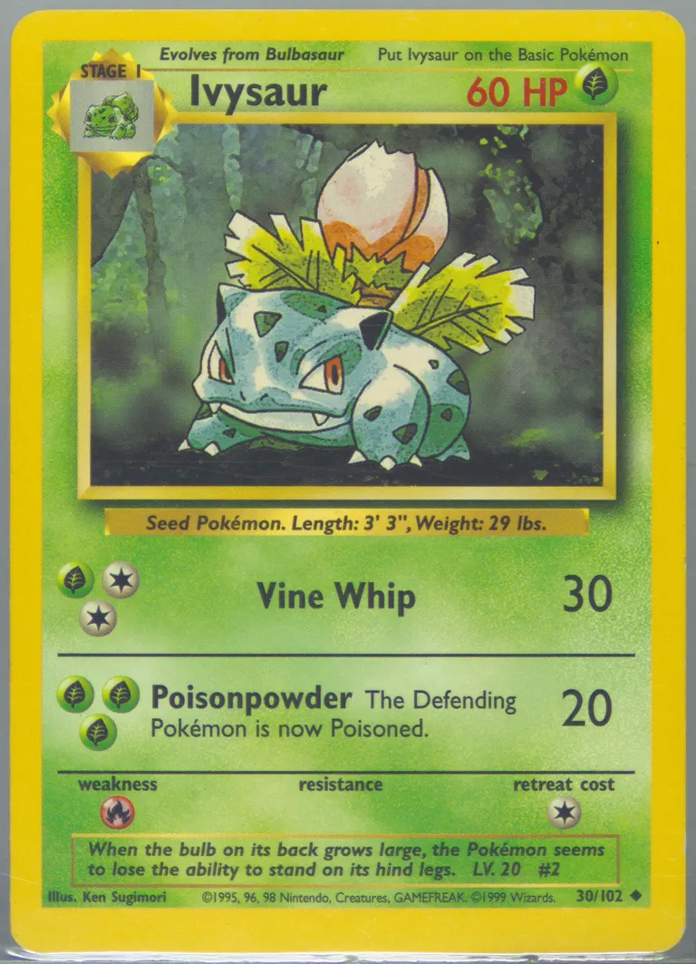 Ivysaur card photo