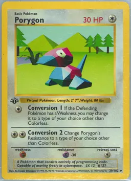 Porygon card photo
