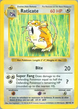 Raticate #40