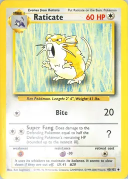 Raticate #40