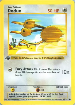 Doduo card photo