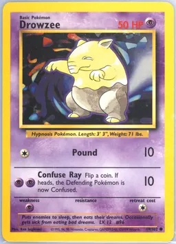 Drowzee card photo
