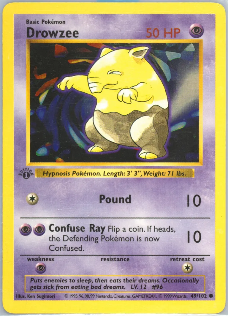 Drowzee card photo