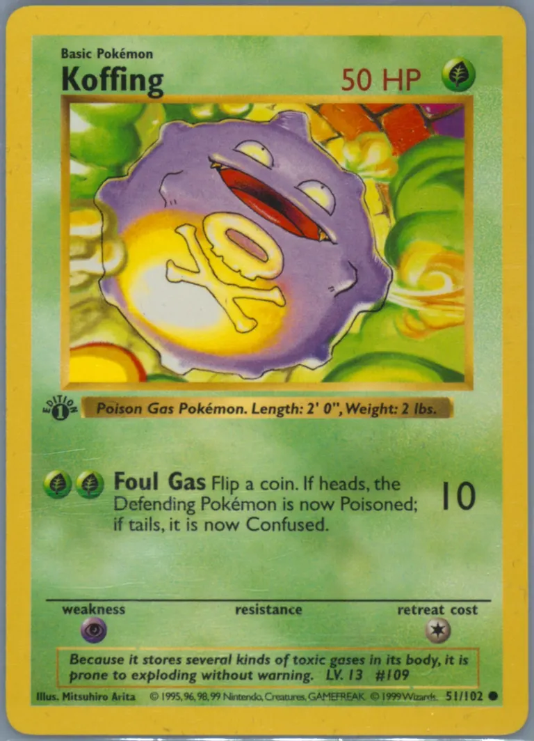 Koffing card photo