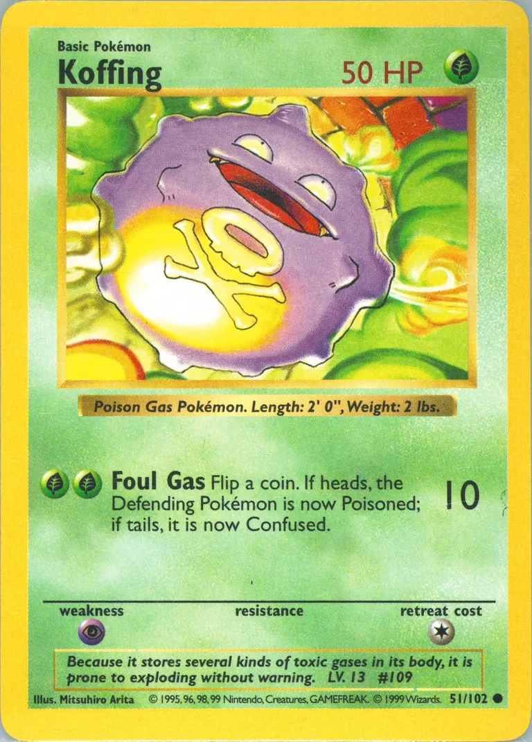 Koffing card photo