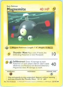 Magnemite card photo