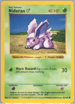 Nidoran♂ card photo