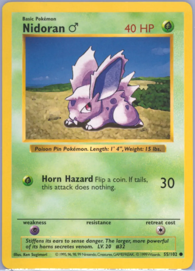 Nidoran♂ card photo