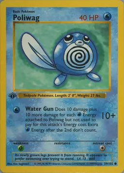 Poliwag card photo