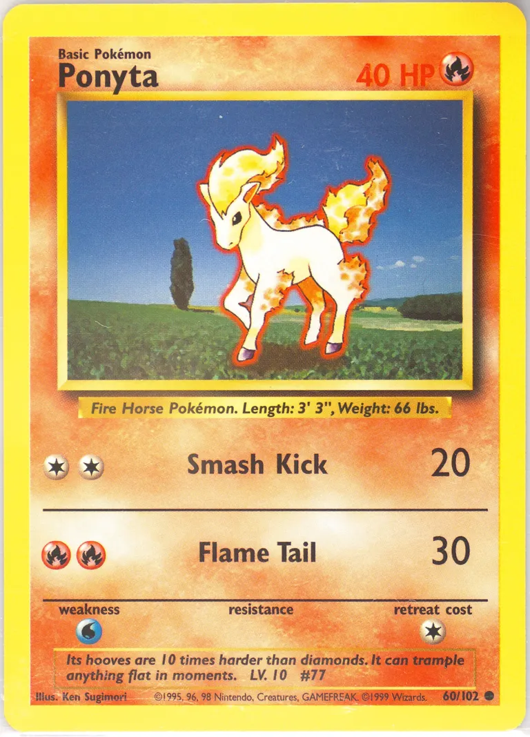 Ponyta card photo