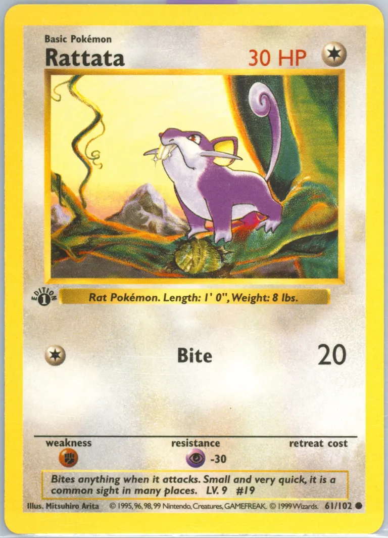 Rattata card photo