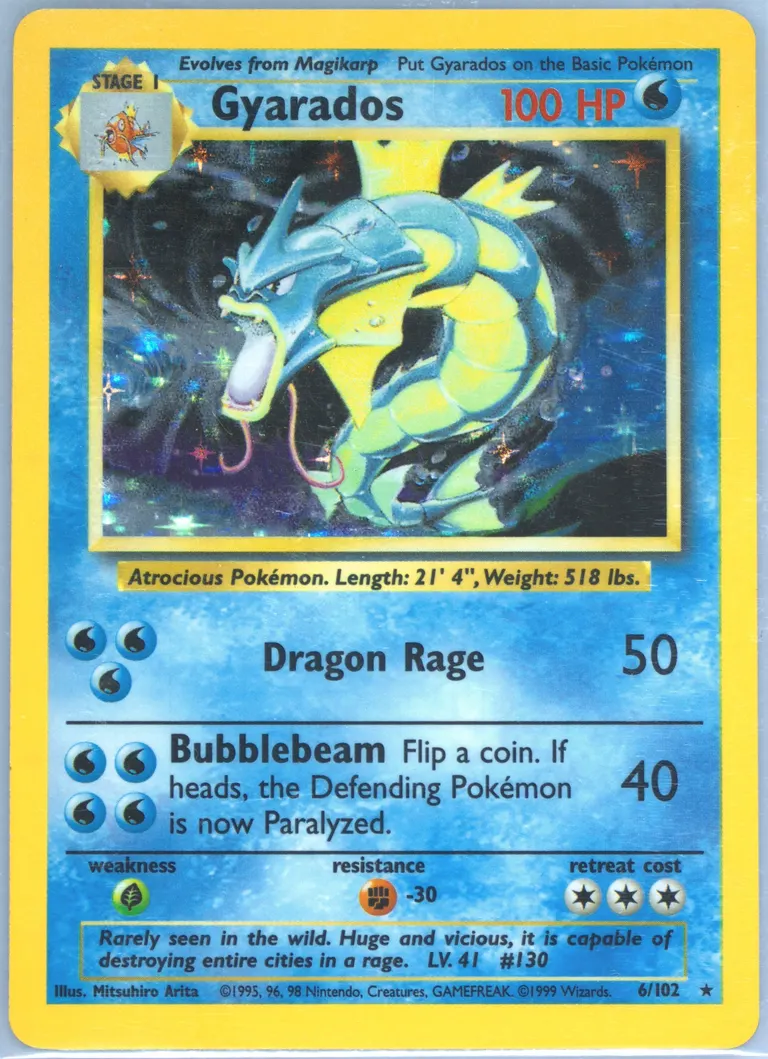 Gyarados card photo