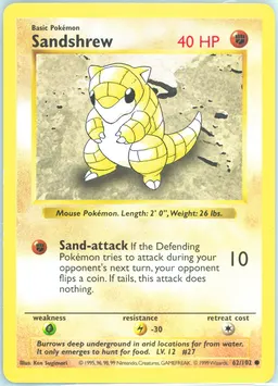 Sandshrew #62