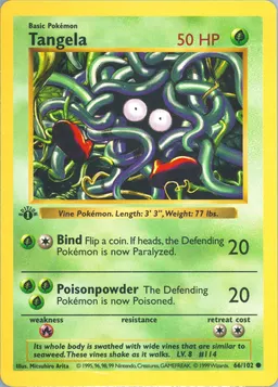 Tangela card photo