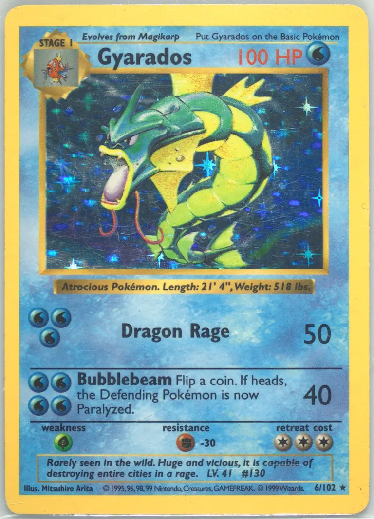 Gyarados card photo