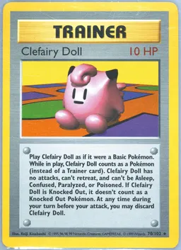 Clefairy Doll #70