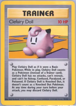 Clefairy Doll #70