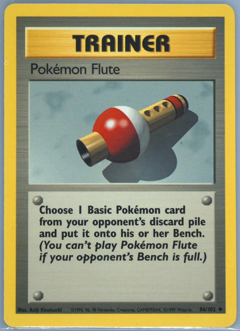 Pokémon Flute card photo