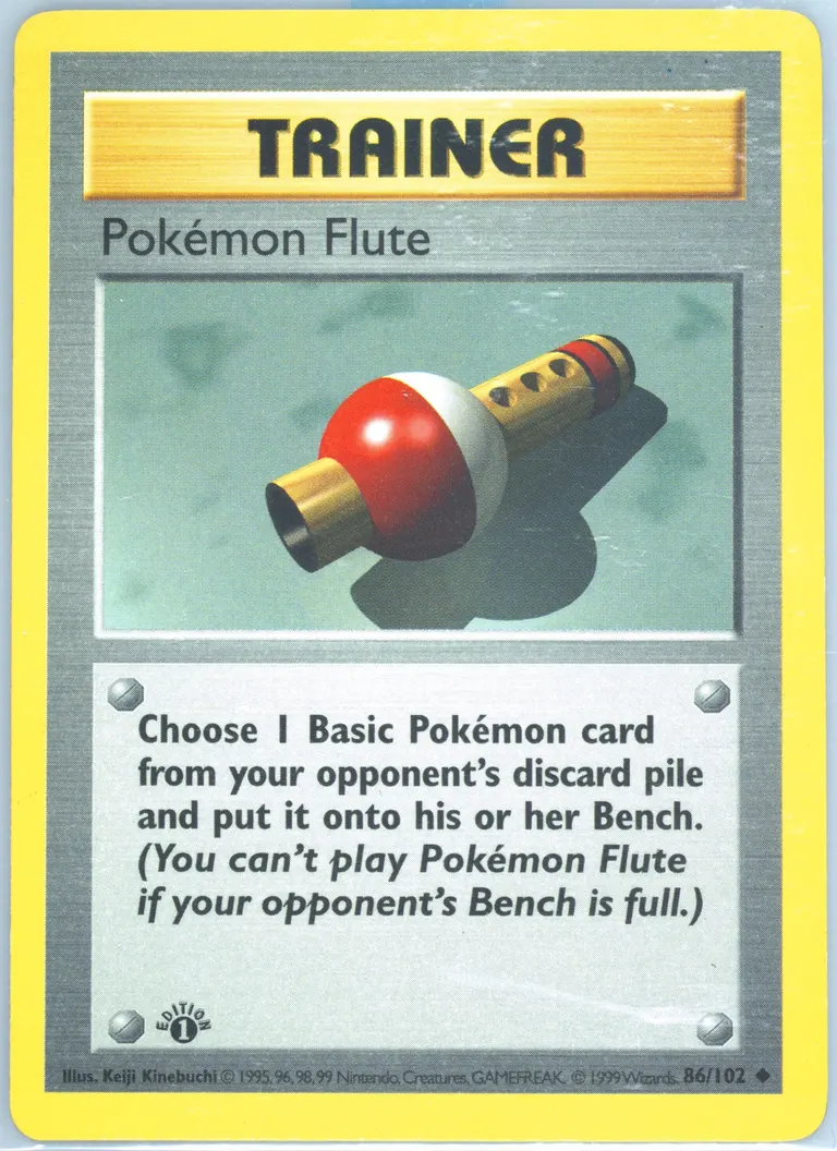 Pokémon Flute card photo