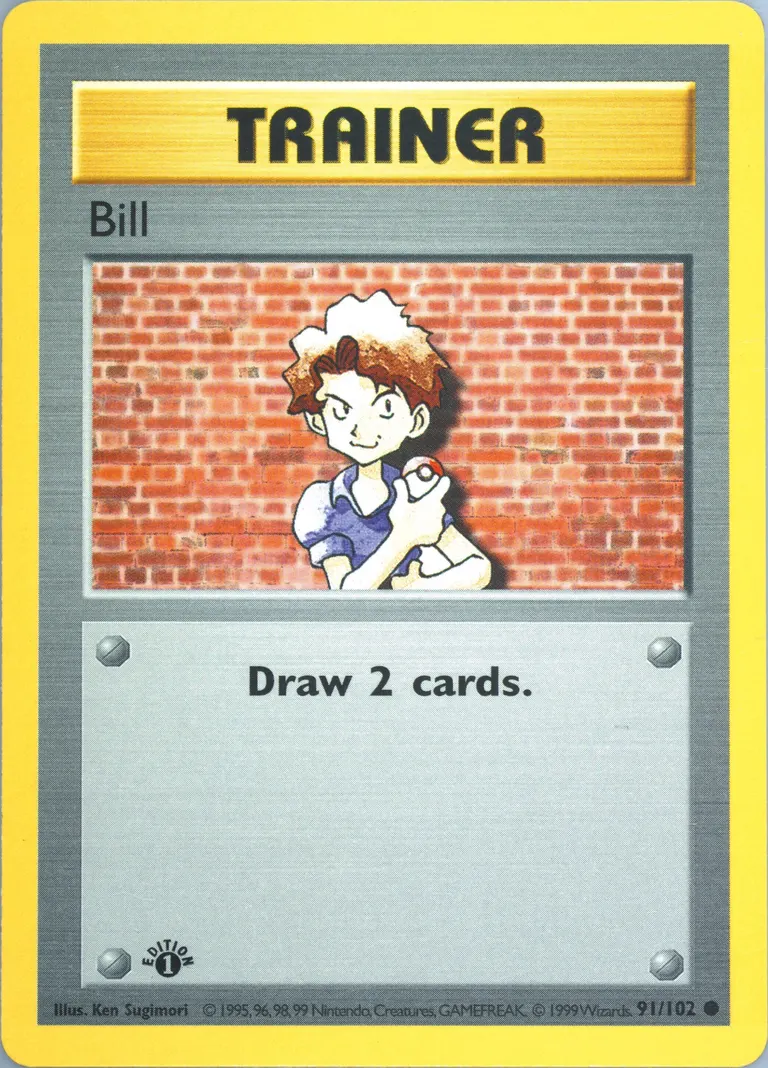 Bill card photo