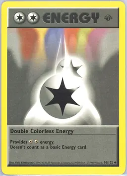 Double Colorless Energy card photo