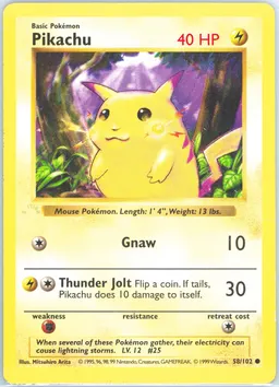 Pikachu #58