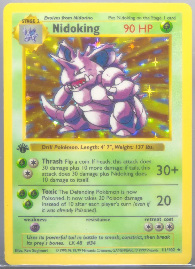 Nidoking card photo