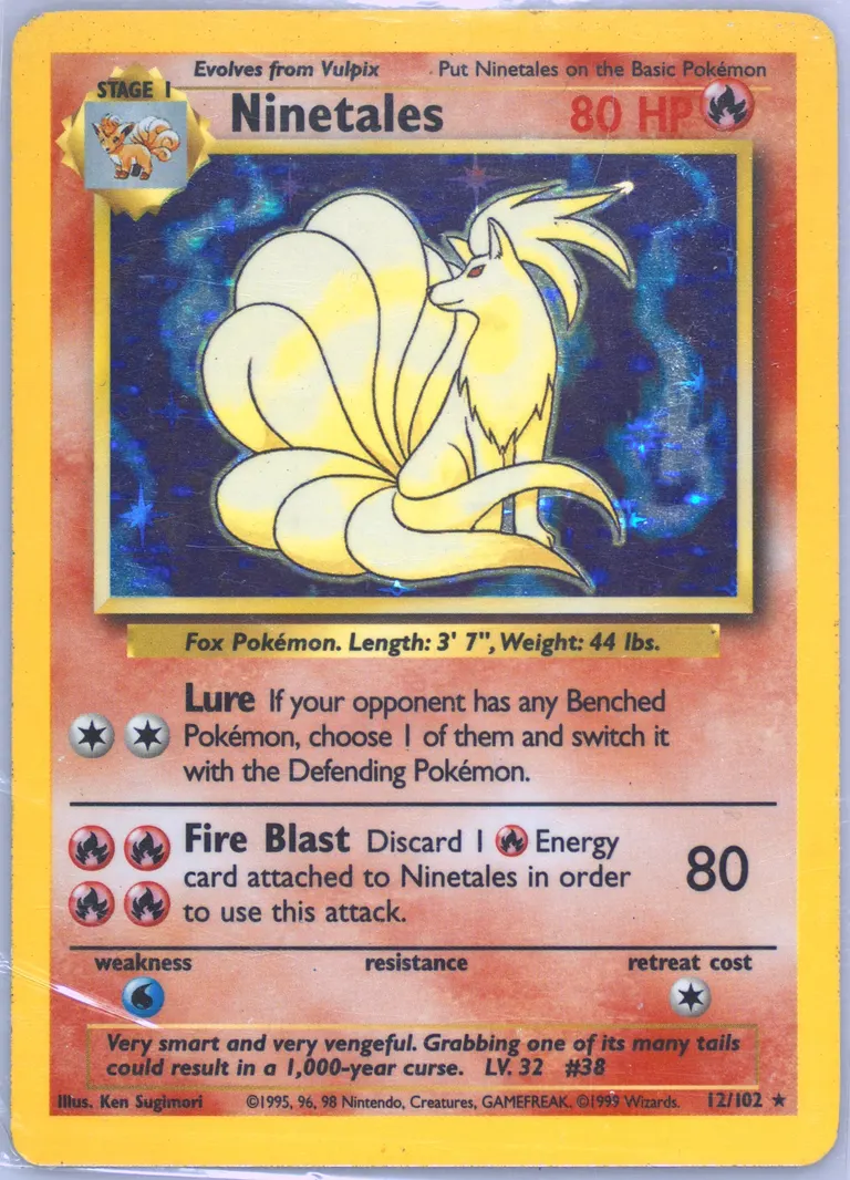 Ninetales card photo