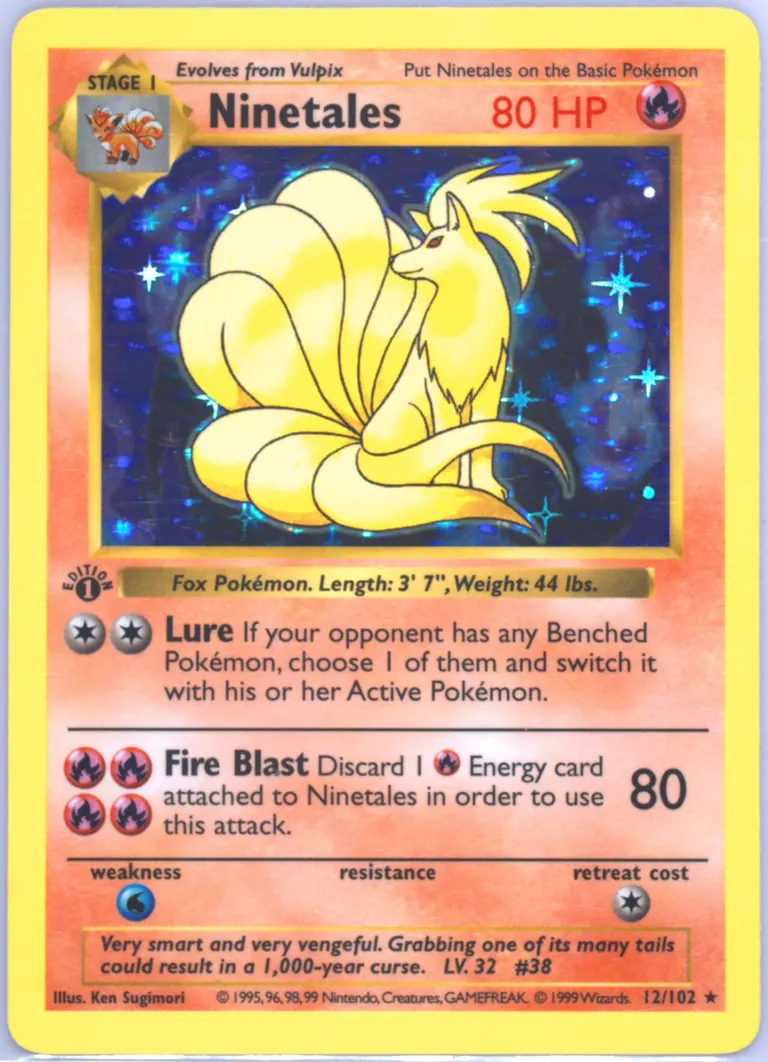 Ninetales card photo