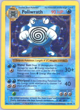 Poliwrath card photo