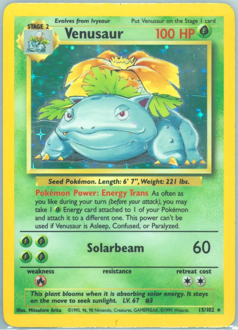 Venusaur card photo