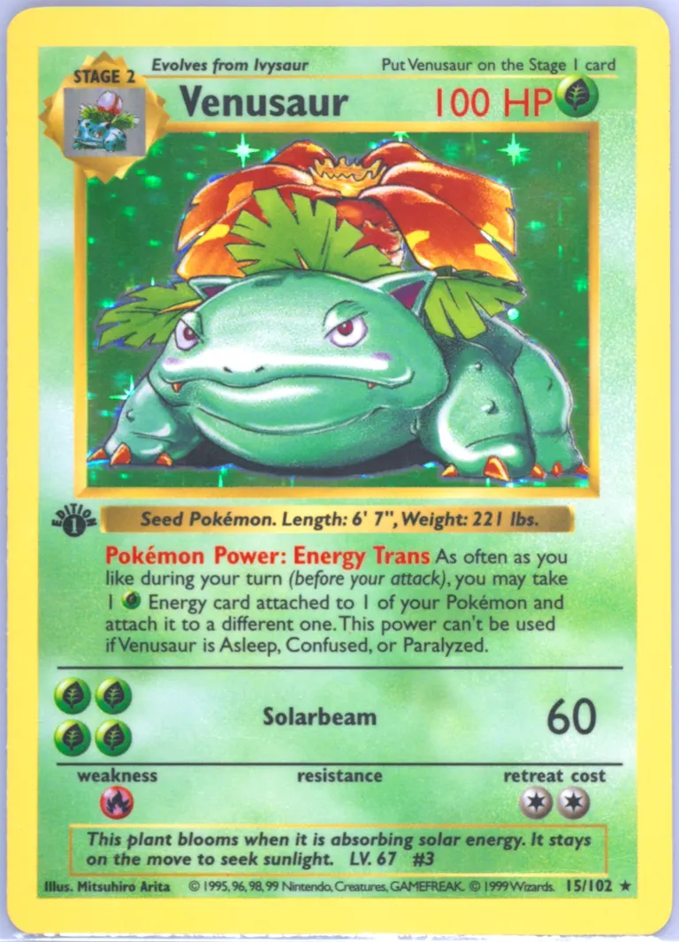 Venusaur card photo