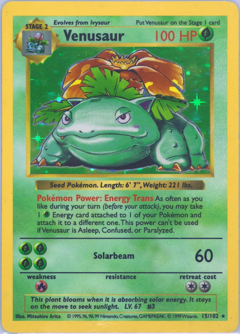 Venusaur card photo