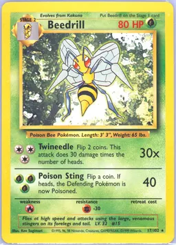 Beedrill card photo