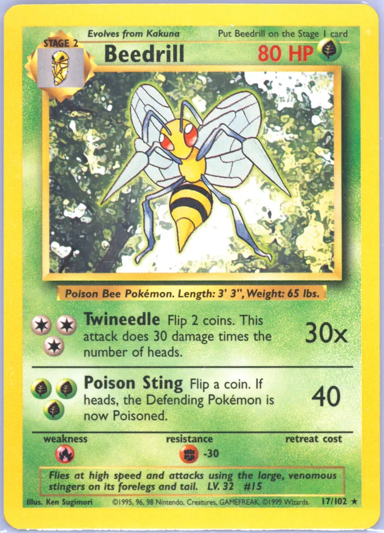 Beedrill card photo