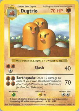 Dugtrio #19
