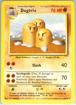 Dugtrio #19