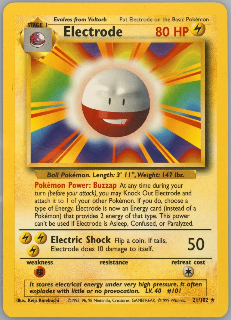 Electrode card photo