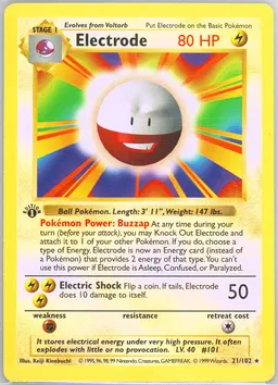 Electrode card photo