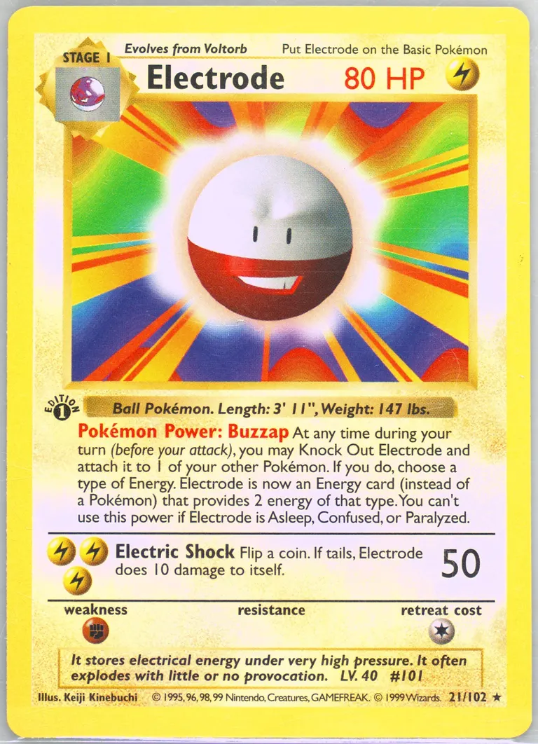 Electrode card photo