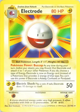 Electrode card photo