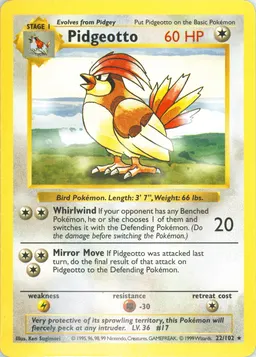 Pidgeotto #22